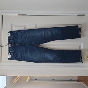 MOTHER The Insider Crop Step Fray